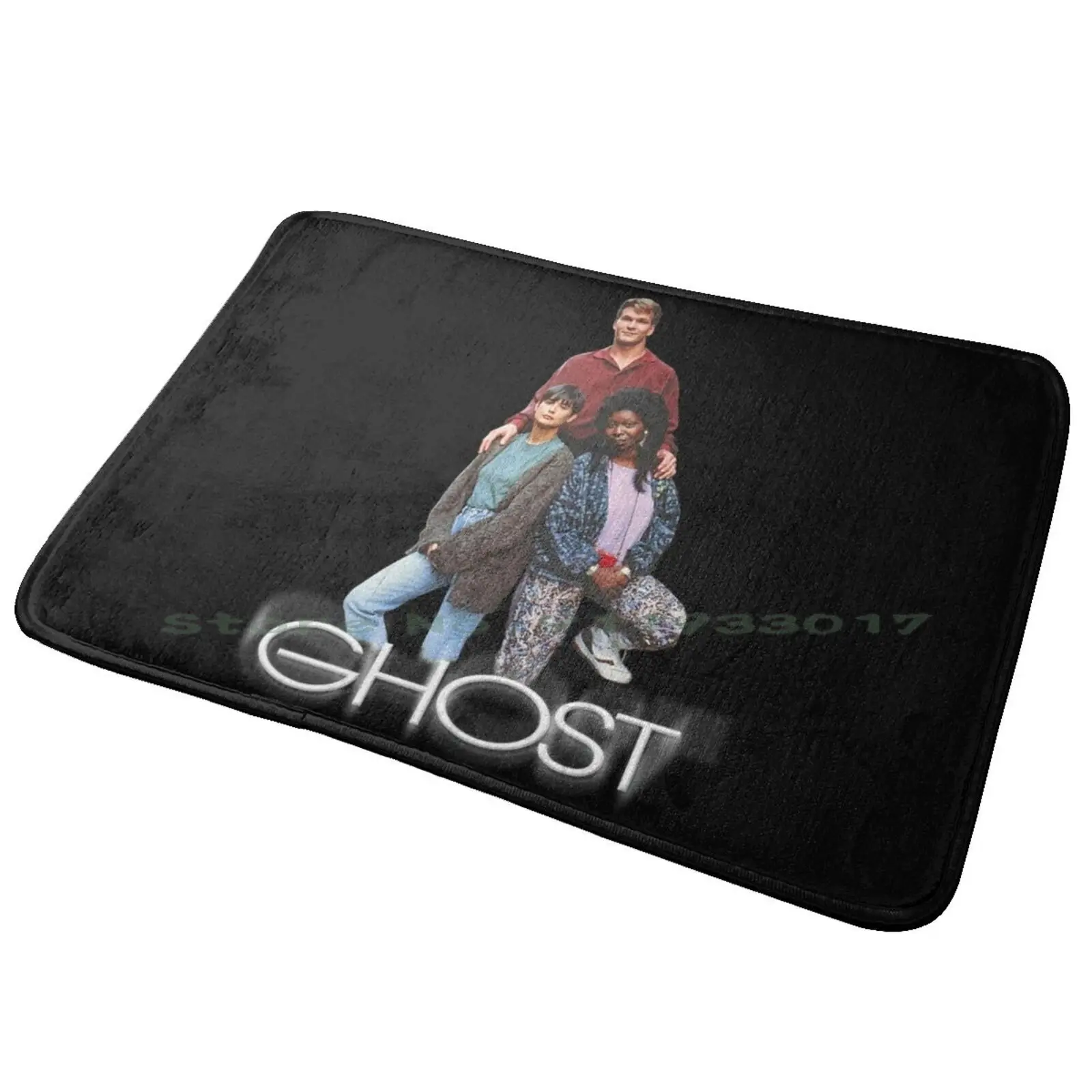 Ghost Sam Molly Oda Mae Brown 90s Retro Cast Entrance Door Mat Bath Mat Rug 1990s Retro Sam Molly Oda Mae Brown Throwback