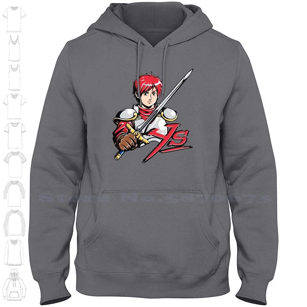 Ys-Adol Christin 100% Cotton Hoodie T-Shirt Ys Adol Christin Falcom Turbografx 16 Pc Engine Role Playing Game Jrpg Retro Video