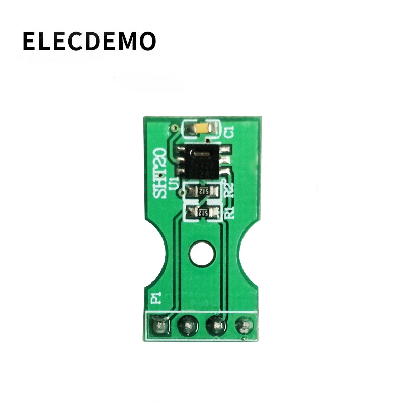 وحدة استشعار درجة الحرارة والرطوبة SHT20 I2C جديد الأصلي بسيط 2.54 دبوس لوحة عارية إرسال الإجراء