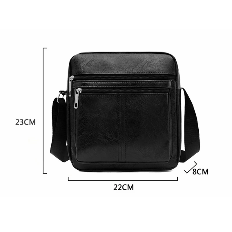 2022 Men\'s Leather Shoulder Bags Vintage Genuine for Men Messenger Bag Men Leather Designer Men\'s Cross Sling Bags Male Handbag