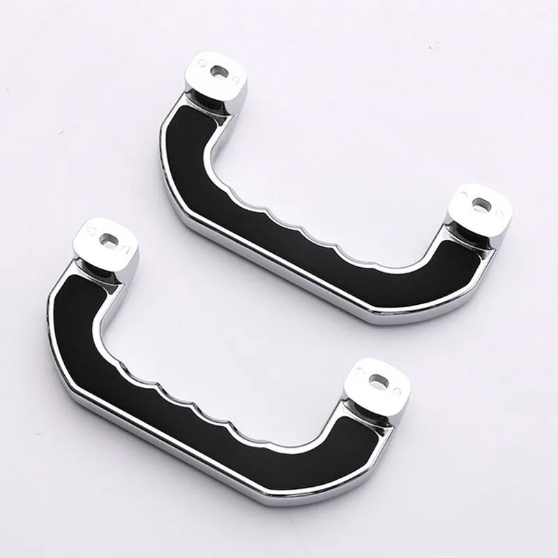 2pcs Car Assist Grip stickers for Toyota Hiace 200 Auto Decoration Trim Stainless Steel Car Styling Accessories