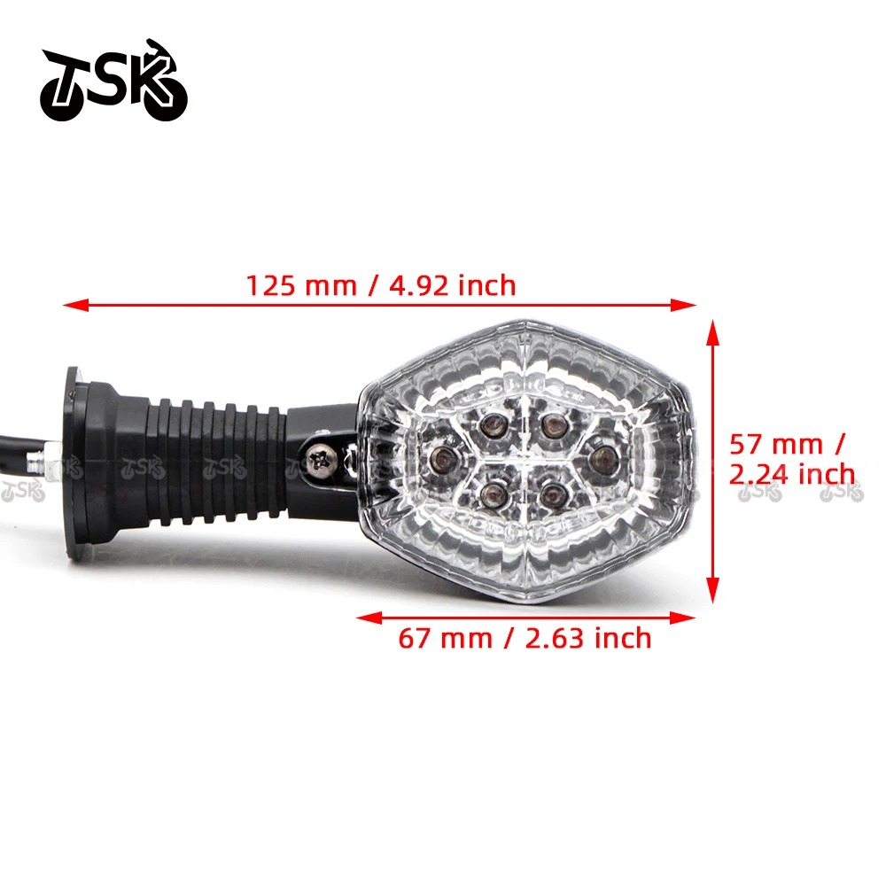 

1 пара мотоциклетных указателей поворота, индикаторная лампа для Suzuki GSF 600/650/1200/1250 N/S Bandit GSF1250SA DL 1000 DL 650