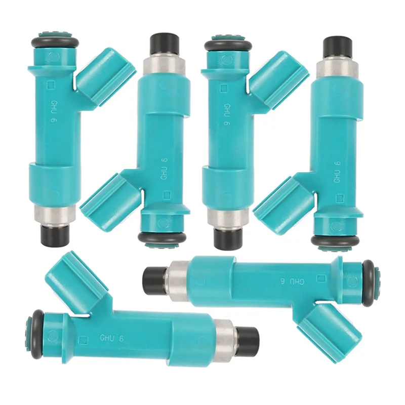 6PCS Refurbished Fuel Injectors Nozzle 23250-31060 for Toyota Tacoma Tundra 4Runder FJ Cruiser 2325031060 23209-39075 2320939075