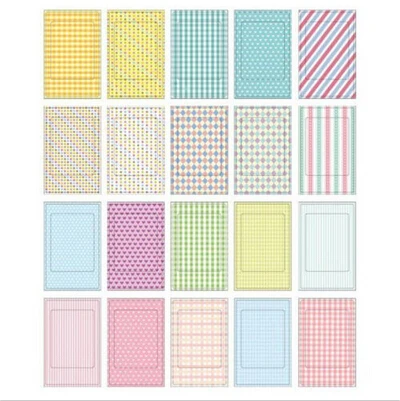 Decorative Albums Photos Frame Stickers 20 Pcs/Lot DIY Scrapbook Photo Memo Sticker Paper