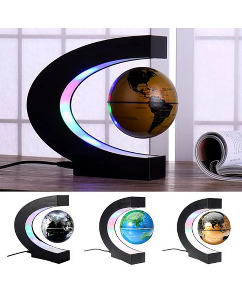 Maglev globe creative gift set a new unique custom student wedding promotion gift for Christmas office desk decoration