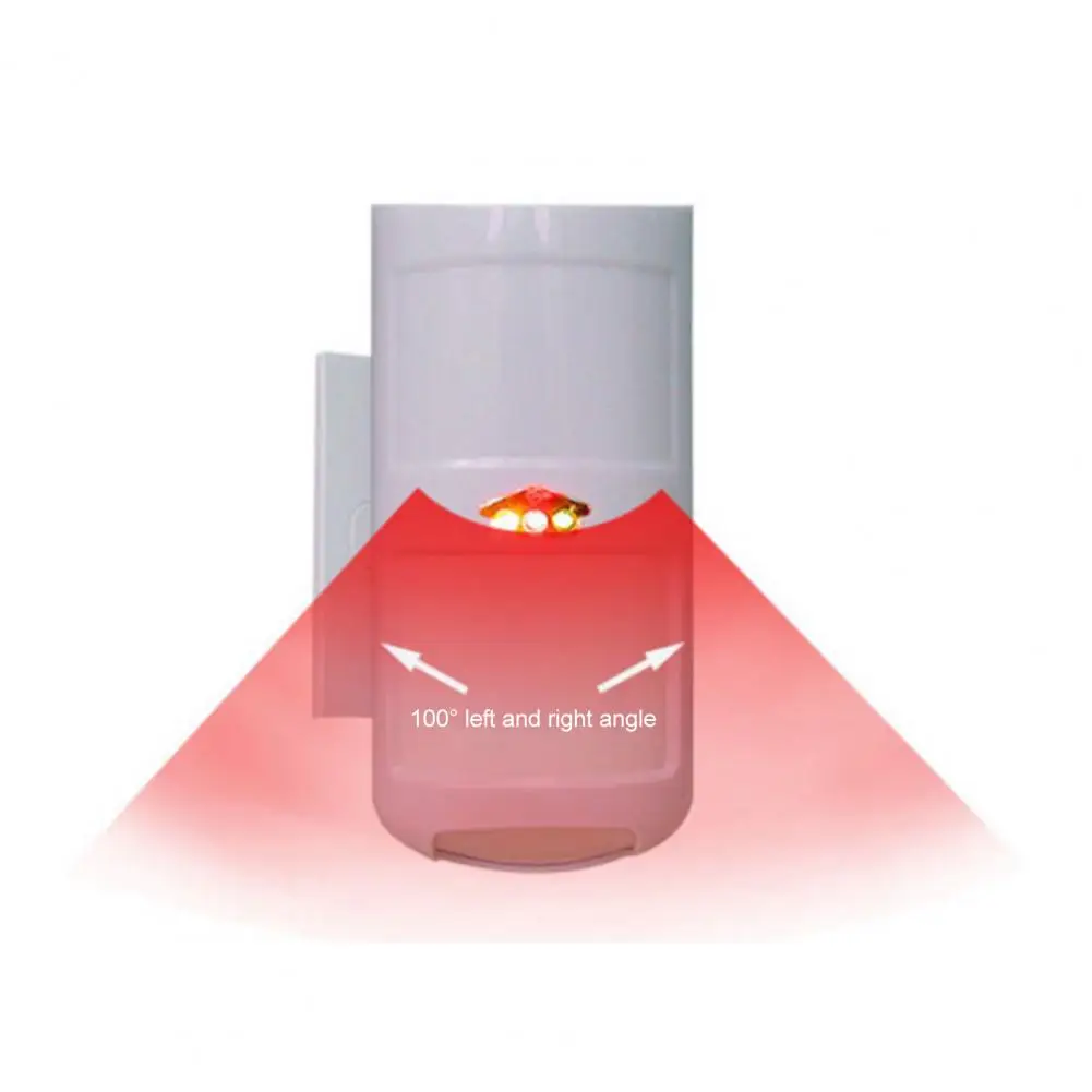 적외선 마이크로 웨이브 듀얼 감지 유선 프로브 MCU 제어 자동 온도 보상 실내 용 도난 방지 경보 센서