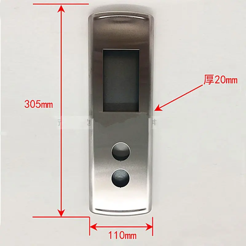 LCD Outbound Box Black Blue Screen Round Button Elevator Parts Lift Accessories