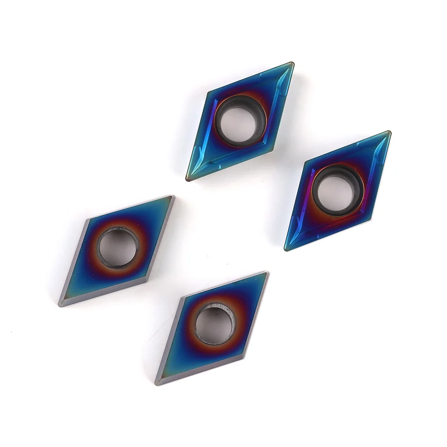 DCMT11T304 nnk9010 Nano Blue lame macchina tornio CNC utensili da tornio inserti da taglio fresa in metallo duro, per ghisa in acciaio