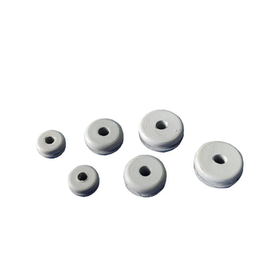 20 Pcs  Heli Canopy Rubber Grommet  For RC Airplane Color Grey