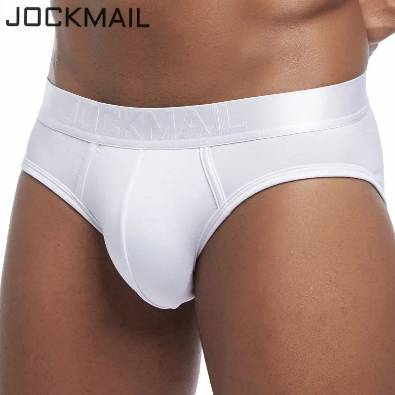 JOCKMAIL Männer Unterweist Unterwäsche Männer Sexy Atmungsaktive Unterhose Modal Komfortable Herren Unterwäsche Shorts Cueca Homosexuell Männlichen