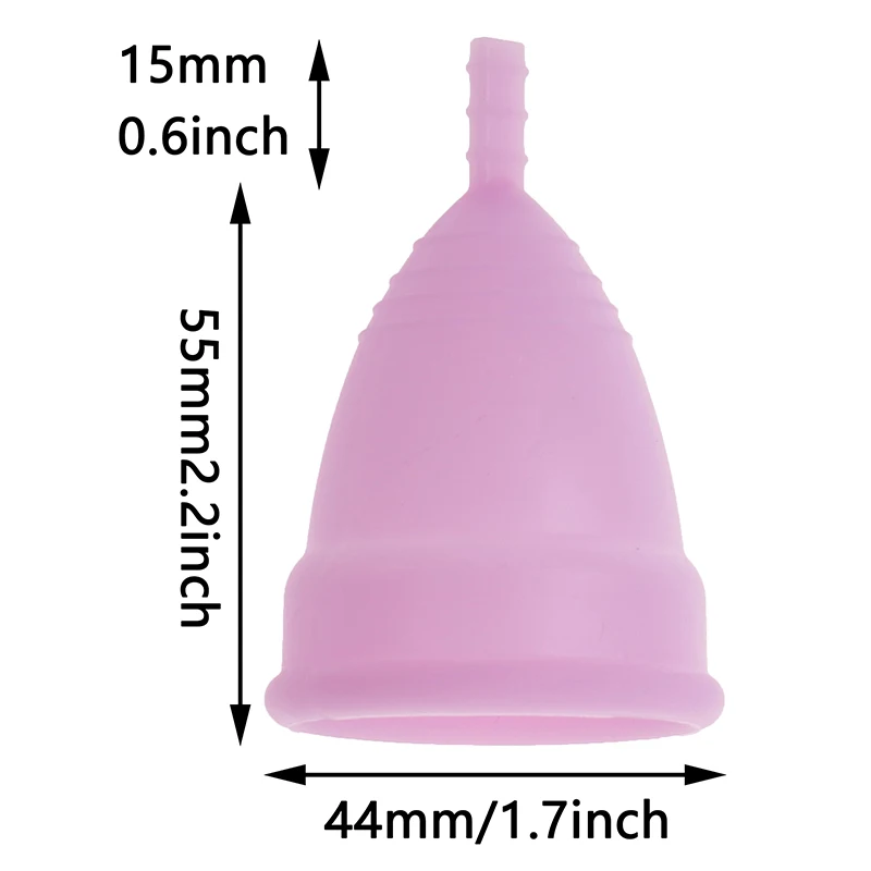 1PC Hot Sale Menstrual Cup For Women Hygiene Medical 100% Silicone Cup Menstrual Reusable Lady Cup Menstrual Than Pads