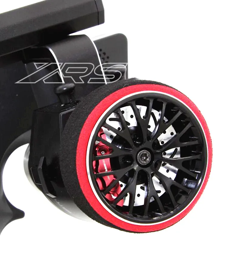 XRSRACING-Flysky Noble NB4 RC Gun Tipo Controle Remoto, RZ-D Atualização Substituição, Simulação Freio A Disco, Roda De Mão