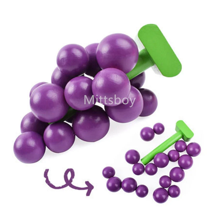 Simulation Magnetic Montessori Fruit Play House Strawberry Watermelon Banana Durian Seasoning Baking Toy Wooden Educational Toys