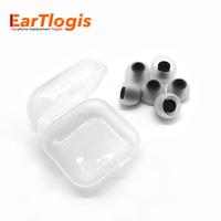 EarTlogis Replacement Silicone Earbud for JBL T180A T-180A T 180 A Ear Pads Tip Parts Earplug