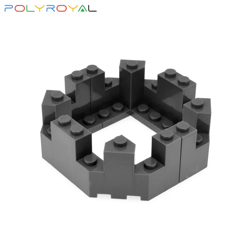 Building Blocks parts 1/2 4x8x2 Castle Wall Tower 1 PCS MOC Compatible With brands toys for children 6066