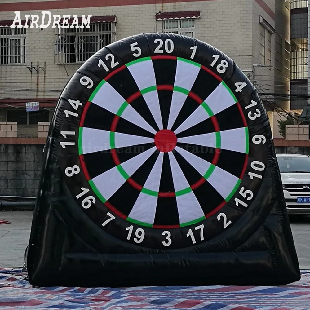 

Carnival Inflatable Dart board sports games Inflatable foot target shooting darts Inflatable soccer Shoot dartboard