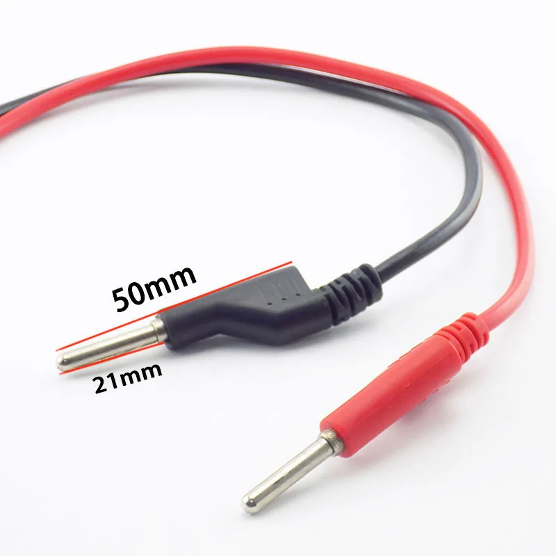 Conector Banana eléctrico de doble extremo de 1M y pinza de cocodrilo, cable de cocodrilo, cable de plomo de prueba, multímetro de 15A, conector DIY H10