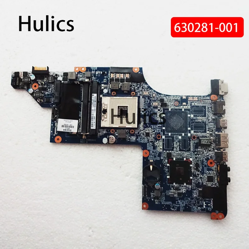 

Hulics Used 630281-001 For HP PAVILION DV6 DV6T DV6-3000 Laptop Motherboard DA0LX6MB6D0 DA0LX6MB6D1 HM55 DDR3 Main Board