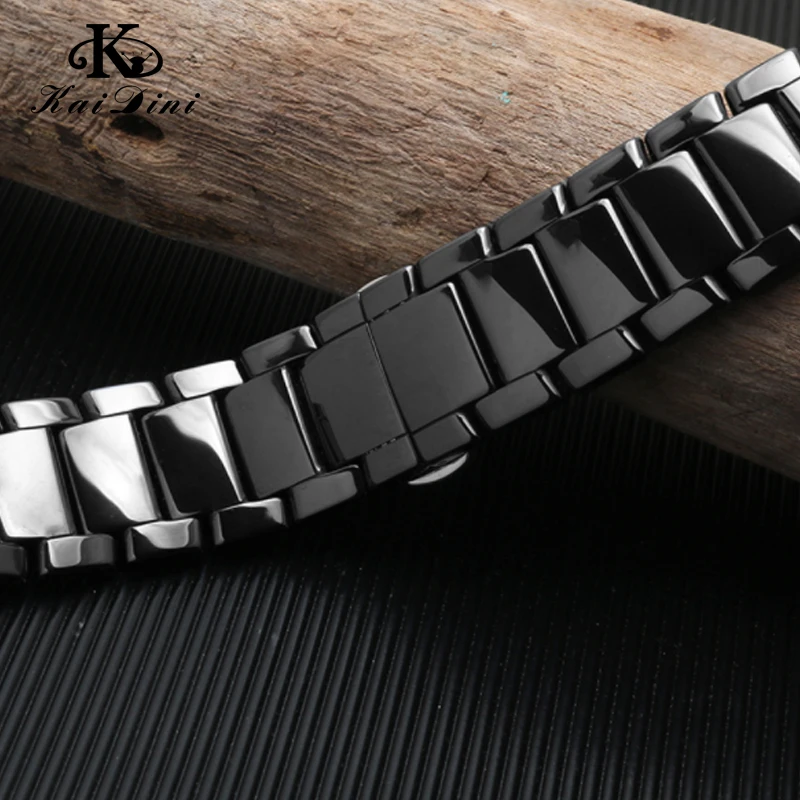 Premium Ceramika Opaski Do For AR1507/1509/1499/1895 Serii Pasek Ceramiczny Akcesoria Prosto Koniec Watch Band 22mm Uniwersalny