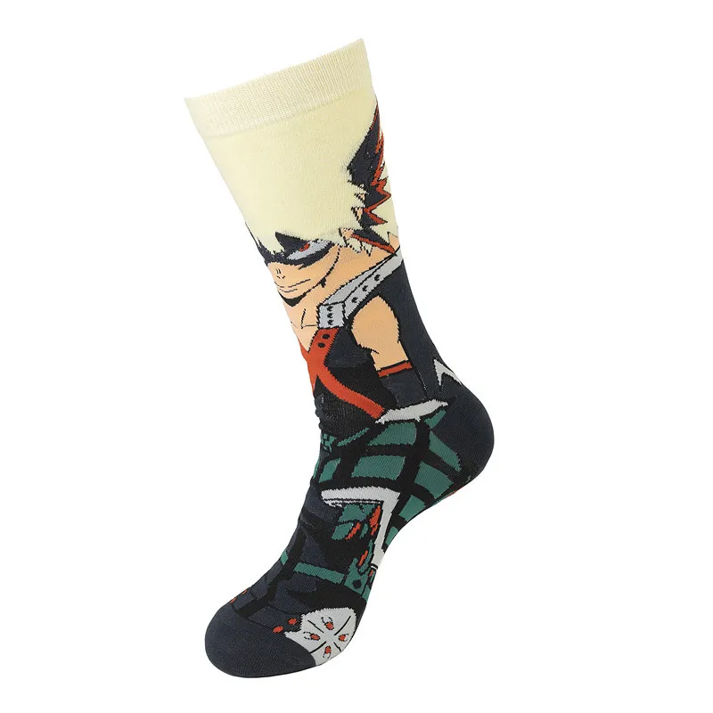 Anime My Hero Academia Cosplay Character Crew Socks men\'s and women\'s socks cotton socks adult socks