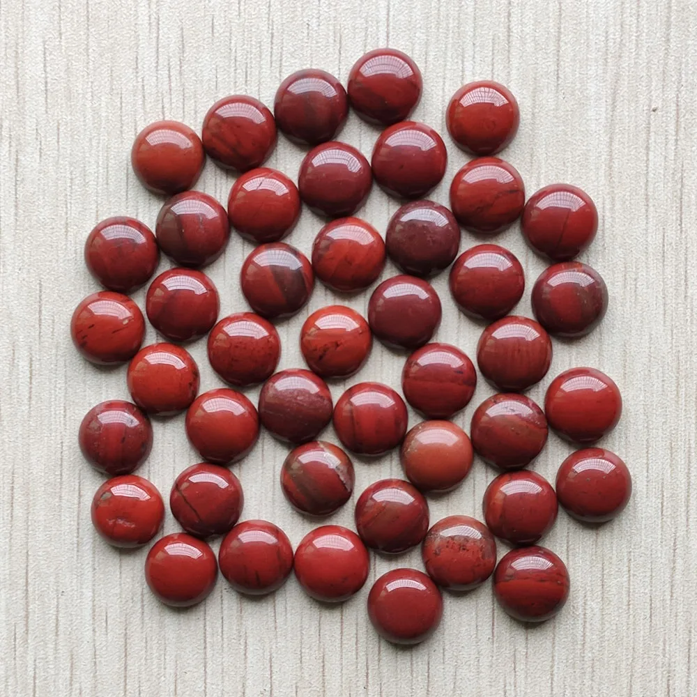 

wholesale 50pcs/lot fashion good quality natural rainbow stone round cab cabochon 12mm beads for jewelry making free shipping