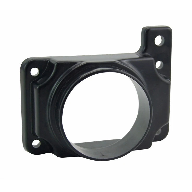 76MM Mass Air Flow Sensor Intake Filter Adapter Plate Black For Mitsubishi 2002 2003 2004 2005 206 Lancer V6 L4