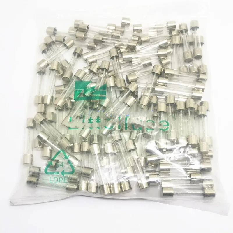 2PCS/LOT Slow-fusing fuse 250V 1A 2A 3A 4A 5A 8A  313FUSE Glass time-delay fuse  Dimensions:6*32mm 313 FUSE