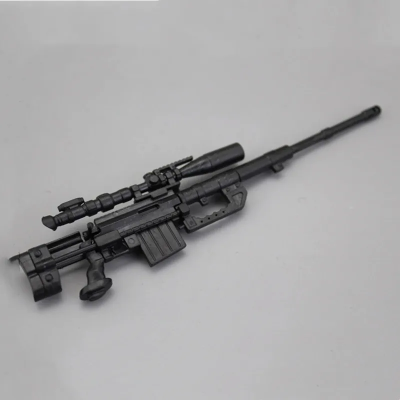 1/6 Scale CHRYTACM200 Sniper Rifle Assembly Weapon Model Kit Soldier Accessories