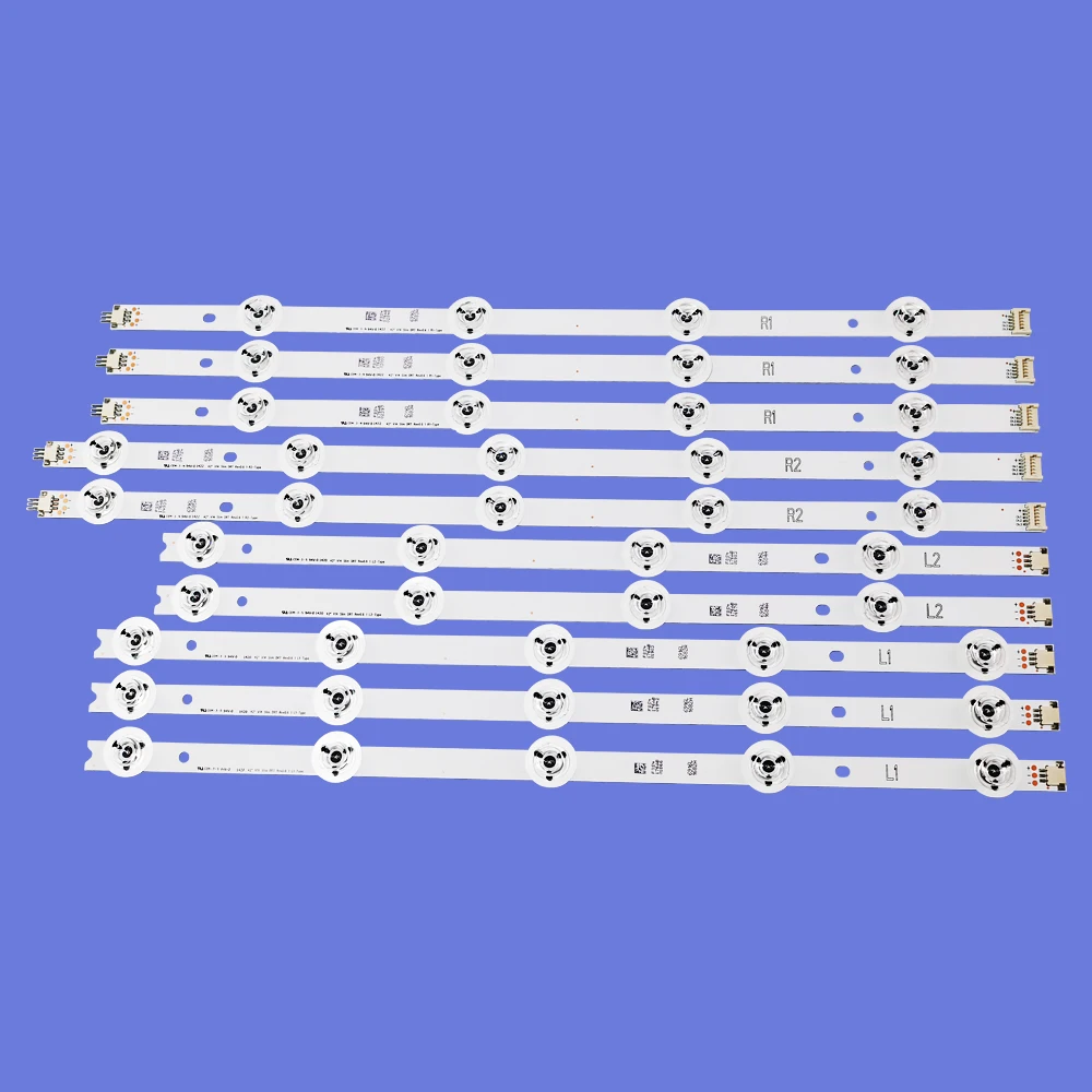 1set=10pcs LED Strip For LG 42'' TV 6916L-1683B 6916L-1685B 6916L-1682A 6916L-1684A 42LB700V 42LB671V 42LB720V 42LB730V 42LB690V