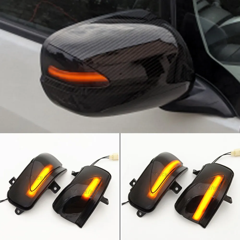 1Pair LED Turn Signal Light Indicator Dynamic Blinker For FIT/JAZZ GE6/GE8 HYBRID GP1 For Insight ZE2 2013-2014 Car Styling