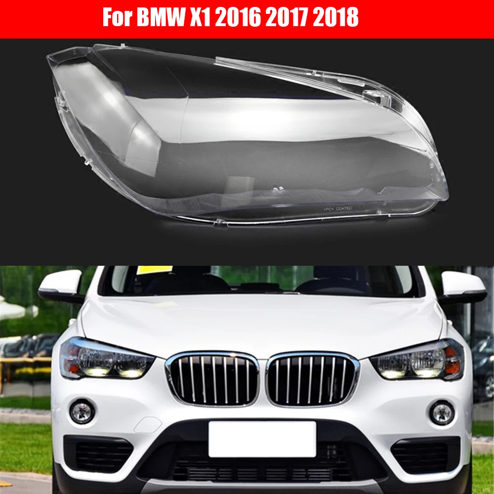 

Car Headlight Lens For BMW X1 2016 2017 2018 Car Headlight Headlamp Lens Auto Shell Cover