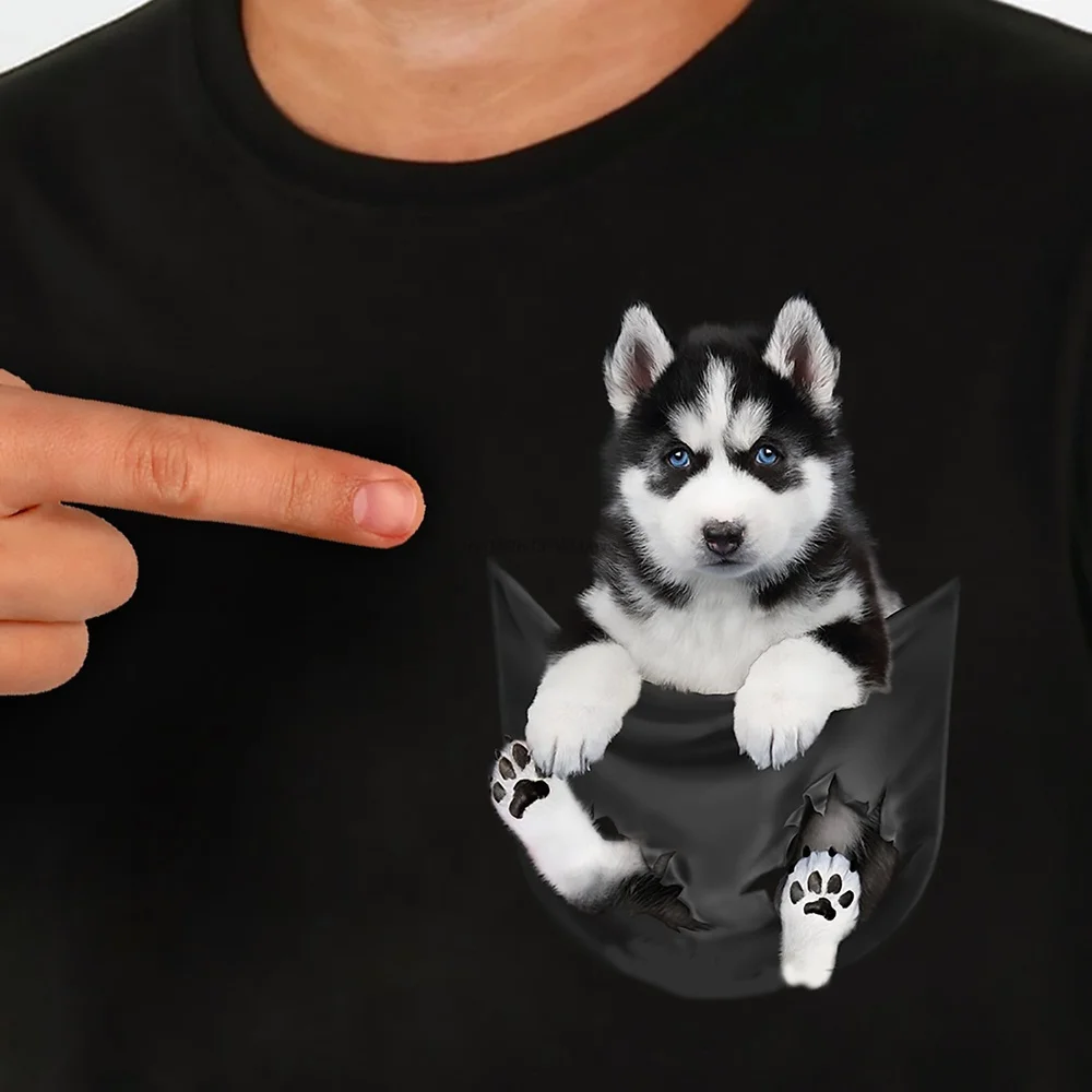 CLOOCL Summer 100% Cotton T-Shirt Shiba Inu Printed Men T Shirt Funny Short Sleeve Fashion Unisex Streetwear Black Tops