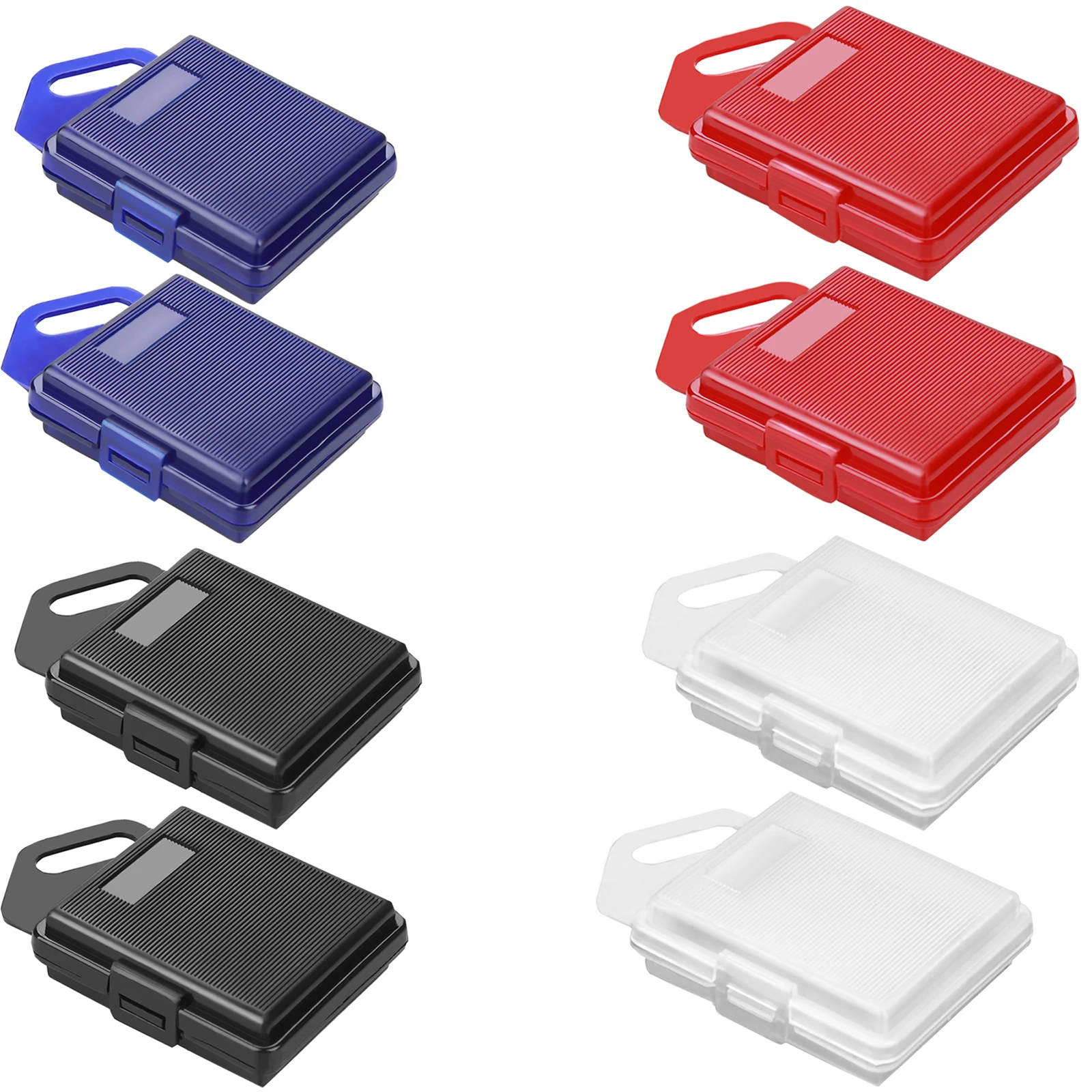 GoPro Hero12 11 9 8 7 6 5 caixa de armazenamento de proteção de bateria 4 cores branco preto vermelho azul adequado para acessórios de câmera Xiaomi Yi