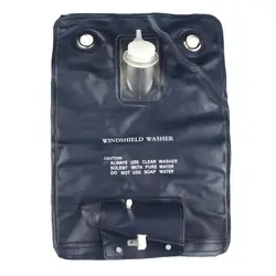 Universal 12V Pump Car Auto Windscreen Washer Bottle Bag Kit Cleaning Window Repair Tool