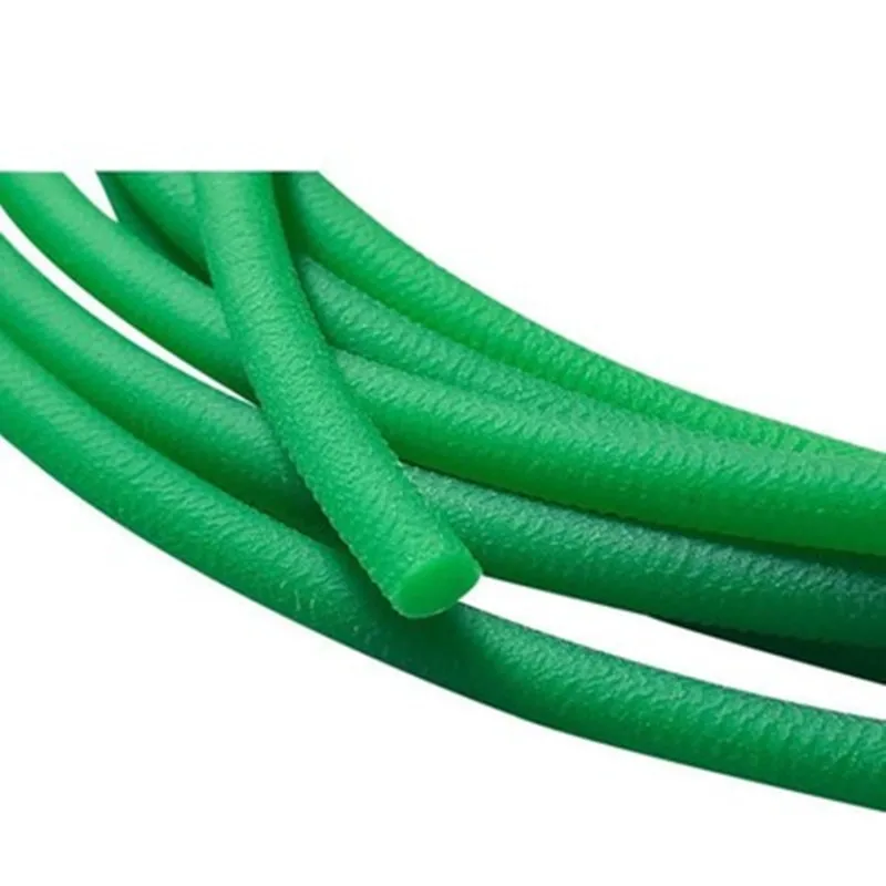 5Meters Polyurethane Belt PU Round Belt With Green Meltable Cord