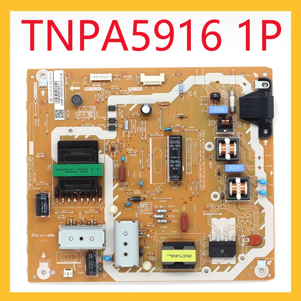 TNPA5916แหล่งจ่ายไฟ1P บอร์ดสำหรับทีวีต้นฉบับ TH-50A400C TH-42A400C TH-42AS600C บอร์ดแหล่งจ่ายไฟ