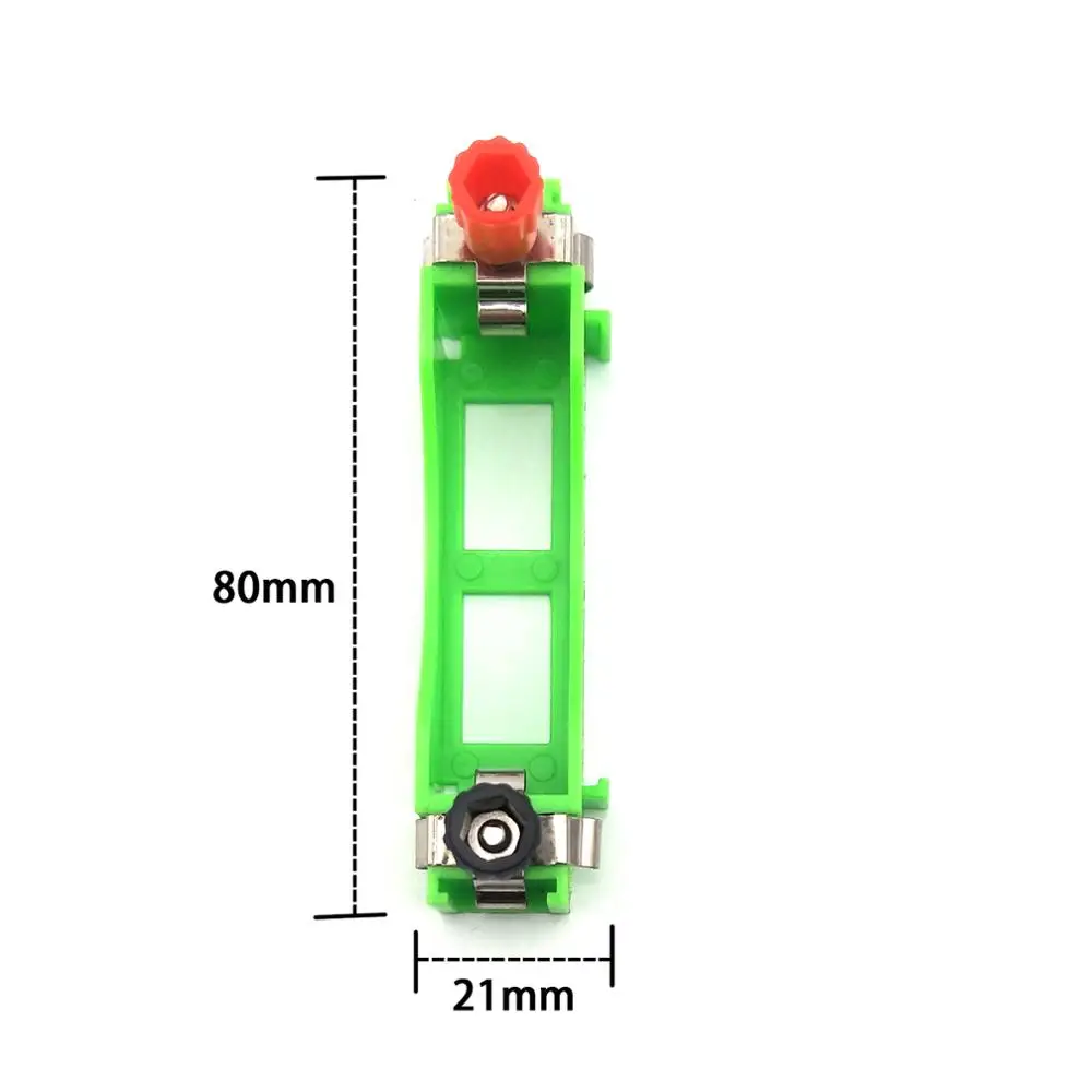 2pcs Plastic Electrical Physical Equipment Experimental Physics 1*AA Battery Packs Box Case Holders