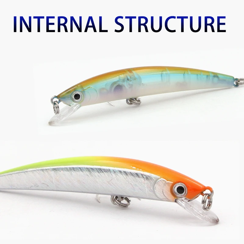 Wondershot A14 Minnow Sinking Wobbler Sea Fishing Lure 90mm/110mm Small Hard Bait Artificial Mini Swimbait Leurre Pescar