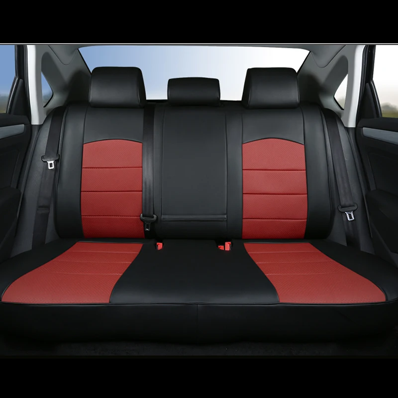 Custom Car Seat Covers for Toyota Venza 2009 2010 2011 2012 2013 - 2015 Genuine Leather & Leatherette Seats Cover Supports 15PCS