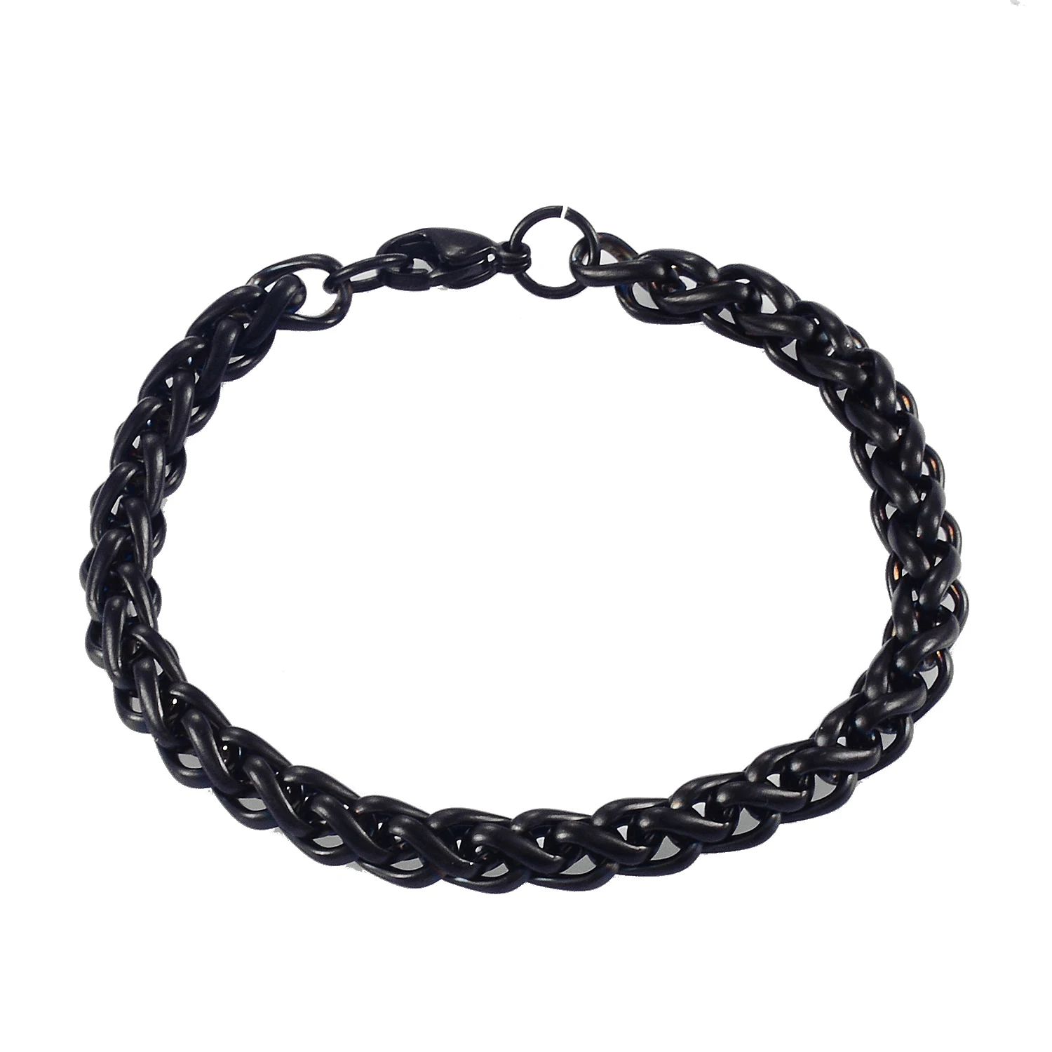 Waterproof Stainless Steel Wheat Chains Bracelet Gold Color High Quality Jewelry For Men And Women In Various Colors