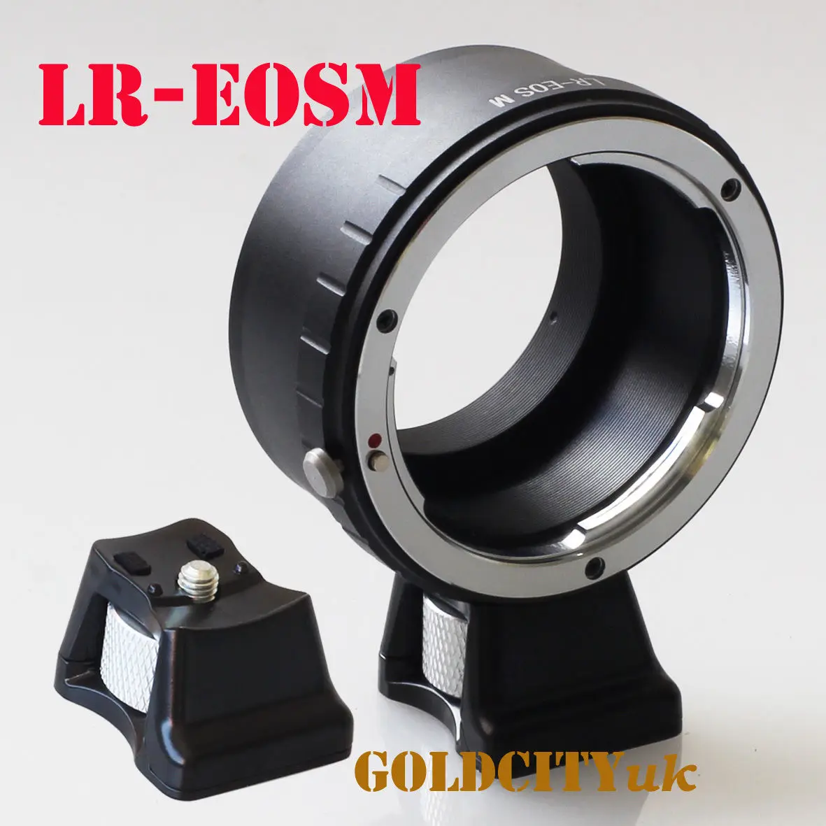 LR-EOSM adapter ring with tripod for leica R LR Lens to canon EOSM EF-M eosm/m1/m2/m3/m5/m6/m10/m50/m100 camera body