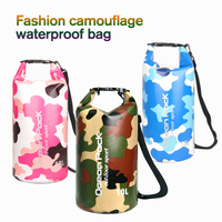 Outdoor Dry Waterproof Dry Bag Waterproof Sack Floating Diving Foldable Bags For Rafting River Ocean Backpack 3L 5L 10L 15L 20L