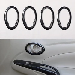 4pcs/set Car Styling For Nissan Sunny 2011-2016 LHD RHD Interior Door Handle Decoration Ring Trim Auto Moldings