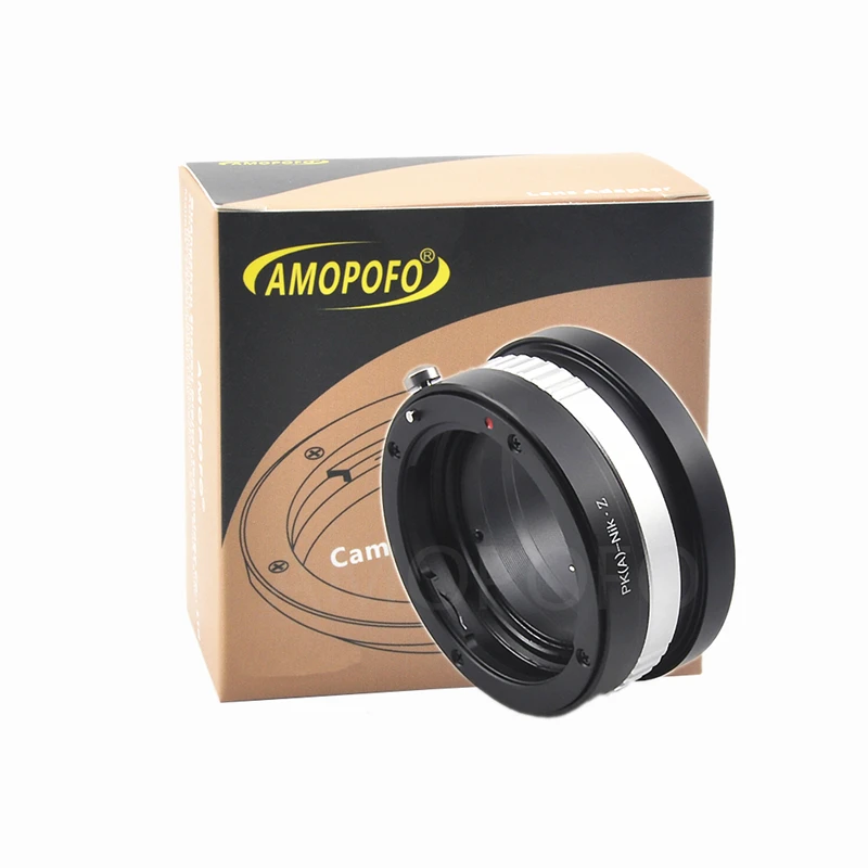 PK A Nikon Z อะแดปเตอร์เลนส์ใช้งานร่วมกับ Pentax K PK-A DA AF เลนส์ & สำหรับ Nikon Z Mount Mirrorless กล้อง Z50 Z6 Z7