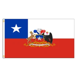 3x5Fts 90X150cm Chile President Presidential Standard Ensign Flag