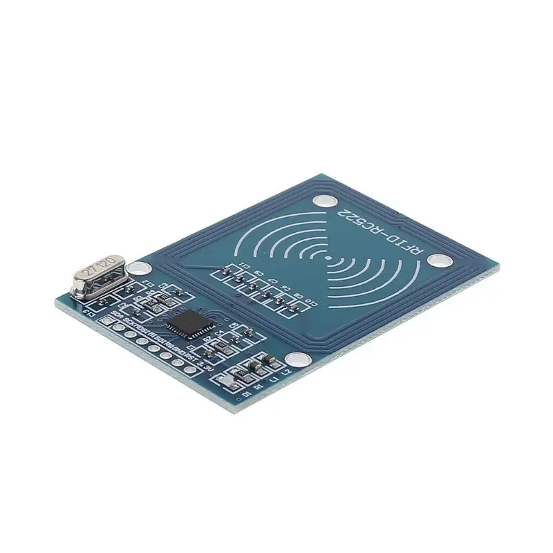 Chaveiro módulo leitor rfid rc522, cartão chip