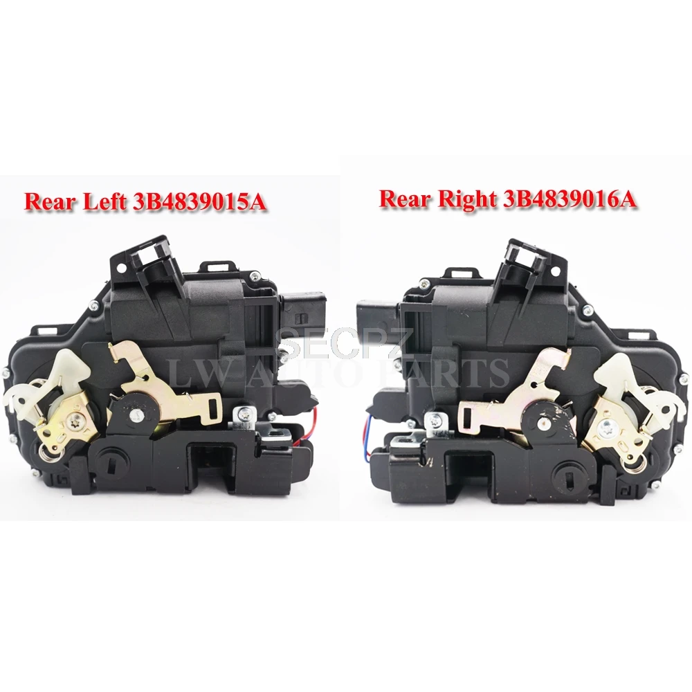 Door Lock Latch Actuators Front Rear Left Right For Passat B5 Golf MK4 3B1837015A 3B1837016A 3B4839015A 3B4839016A