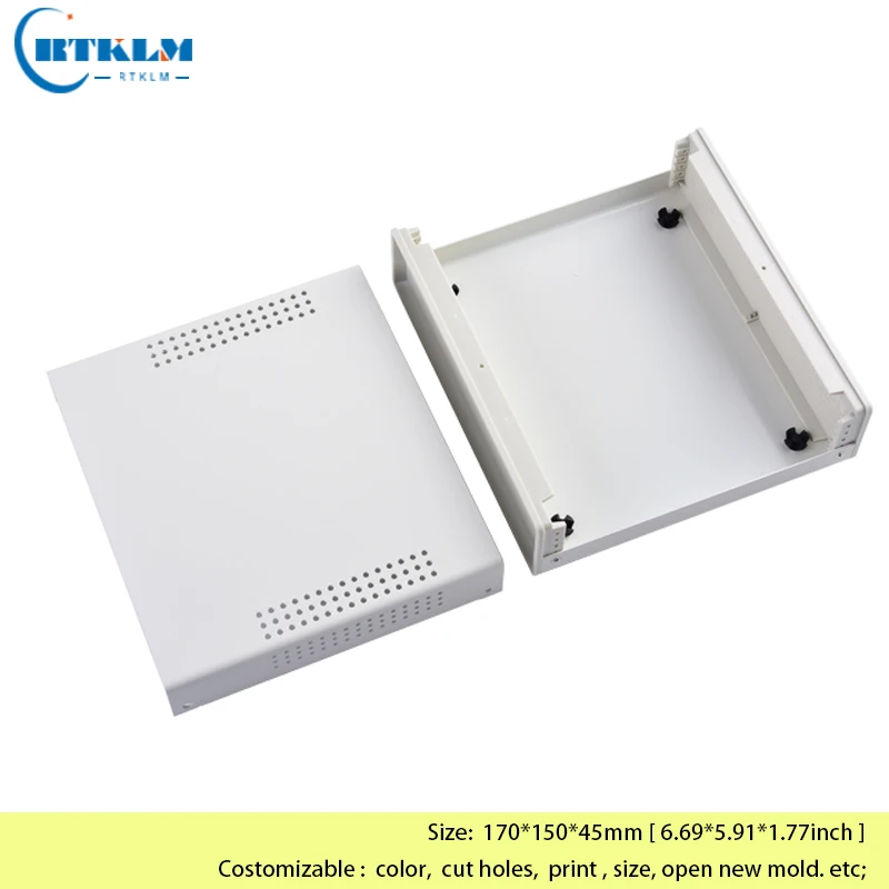 DIY enclosure for project box iron junction box iron power supply housing distribution box control switch case 170*150*45mm