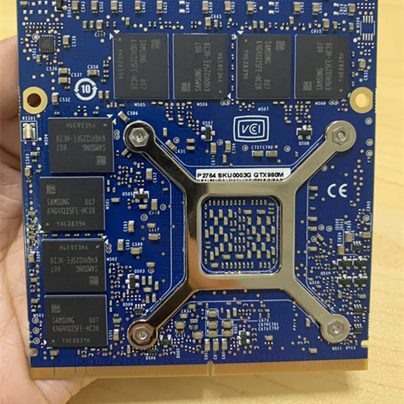 Imagem -02 - Placa Gráfica de Vídeo para Laptop 100 Gtx 980m N16e-gt-a1 8gb Mxm 3.0b de Alta Qualidade