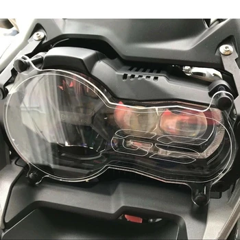 สำหรับ BMW R1200GS R1250GS ADV LC 2013 2014 -2021 Grille ไฟหน้าเลนส์ป้องกันยาม R 1200 GS R1200 r1250 GS GSA อะคริลิค